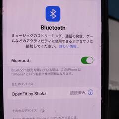 【未使用に近い】SHOKZ Openfit/T910/ワイヤレスイヤホン/ブラックの画像