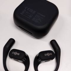 【未使用に近い】SHOKZ Openfit/T910/ワイヤレスイヤホン/ブラックの画像