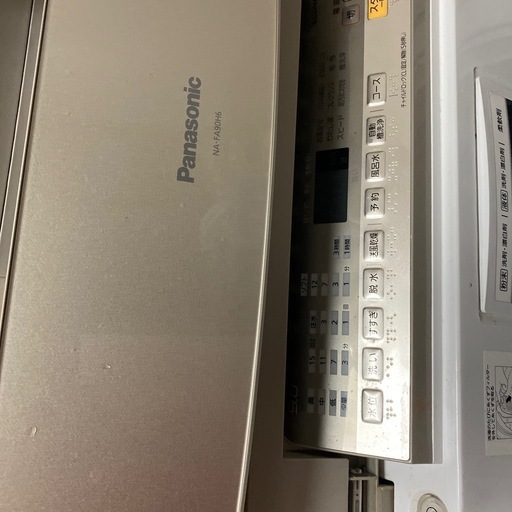 パナソニックの洗濯機