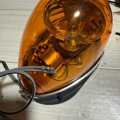 パトライト製黄色回転灯　12vvの画像