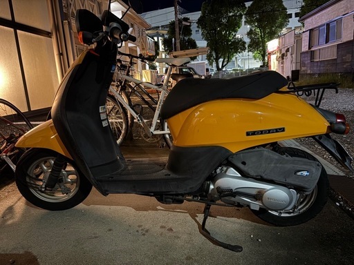 決まりました、。原付 50ccmホンダ トゥデイ