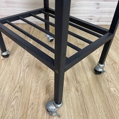 ぼん家具　サイドテーブル キャスター 引出し 付きの画像