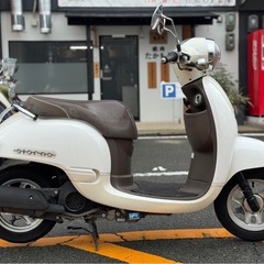 【学生人気⭕️程度良好🔥】ホンダ ジョルノ AF77 ホワイト【外装も綺麗な一台です✨】の画像