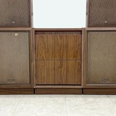 北海道 千歳市/恵庭市 Technics/テクニクス 家具調ステレオ SC-1550N 昭和レトロ アンティーク オーディオ ナショナル リアスピーカー SB-171R ジャンク品の画像