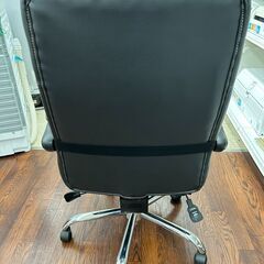 ★リユースのサカイ高崎店★TJ13215 ニトリ 椅子 黒 H94.5-119.5×D82-152×W74.5 クリーニング済みの画像