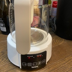 多機能電気ケトル　1.2L　温度設定の画像