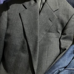 pierre cardin PARIS TISSUS スーツジャケット グレーの画像