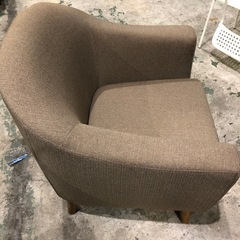 ニトリ　1人掛けソファの画像