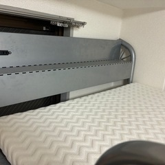 無料　マットレス付き　2段ベッド(1段目はソファー仕様になります)の画像