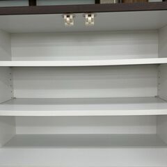 ★リユースのサカイ高崎店★TJ13219  レンジボード ブラウン H195×D50×W77 クリーニング済みの画像