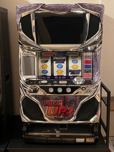 ディスクアップ 5号機 パチスロ実機 スタンド付き