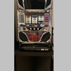 ディスクアップ 5号機 パチスロ実機 スタンド付きの画像