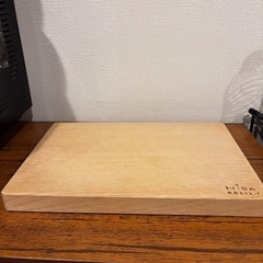 あおもりヒバ　まな板の画像