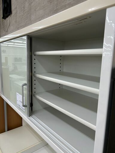 ★リユースのサカイ高崎店★TJ13220  レンジボード ブラウン H200×D55×W120 クリーニング済み