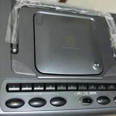 【COLUMBIA】CD-Gカラオケシステム　カセット　CGK-70 マイク付きの画像