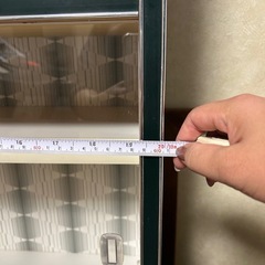 食器棚　グリーンの画像