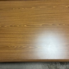 木目調 電気こたつ 中型 温度調整可能　中古品の画像