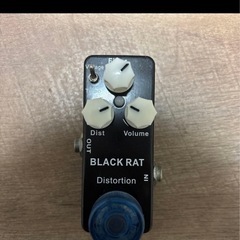 エフェクターディトーションBLACK RAT Distortion　Moskyの画像