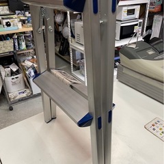 武田コーポレーション　2段　アルミ　脚立　AKT-2D　折りたたみ　ステップ　踏み台　踏台　耐荷重100kg　430×480×560　中古　④の画像