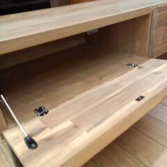 ★リユースのサカイつくば店★TK7100  TVボード ライトブラウン H35×D42.5×W179 クリーニング済みの画像