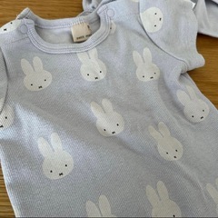 70　プティマイン ミッフィ 半袖ロンパースの画像