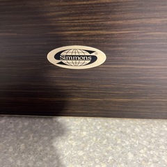 跳ね上げセミダブルベッド　シモンズの画像