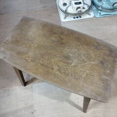 レトロ 木製 コーヒーテーブル ミニテーブル ヴィンテージ家具 飾り台　/TJ-2646 2Fの画像