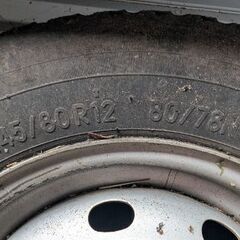 12インチ鉄チンホイール　4本の画像