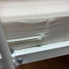 無料　2段ベッド　三つ折り高反発マットレス2枚付きの画像