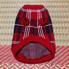 犬服 ドッグウェア あったかニットの画像