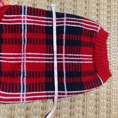 犬服 ドッグウェア あったかニットの画像