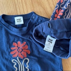 mid mile 70-80cm ロンパース・80cm レギンスの画像