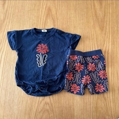 mid mile 70-80cm ロンパース・80cm レギンスの画像