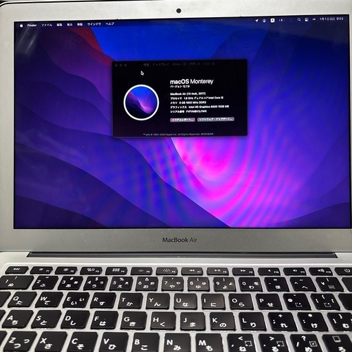 macbook Air（13-inch,2017）