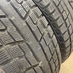 【美品】三菱アウトランダー用 スタッドレスタイヤホイールセット 225/55R18 98Q（4本） の画像