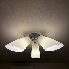 シーリング三灯ライトの画像