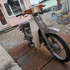 函館、角目カブ５０、４速セル付き、調子良い、綺麗の画像