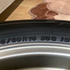 205/60R16 2024年製 スタッド
レタイヤホイール4本セット の画像