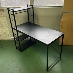 パソコンデスク　収納付き ラック付きデスク　オフィスデスク　学習机　作業机の画像