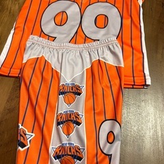 新品未使用　バスケユニホーム　キッズ　セットアップ　1〜３歳　の画像