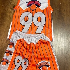 新品未使用　バスケユニホーム　キッズ　セットアップ　1〜３歳　の画像