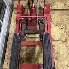 ［引取限定★兵庫県］バイクリフト MAX500kg 低床M/C ジャッキ バイク 整備 修理 オートバイ アストロプロダクツ の画像