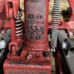 ［引取限定★兵庫県］バイクリフト MAX500kg 低床M/C ジャッキ バイク 整備 修理 オートバイ アストロプロダクツ の画像