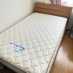 Ratzel マットレス・フレームセット 幅1.2Mの画像