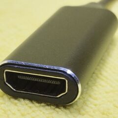 USB Type-CからHDMIに変換するアダプタ-の画像
