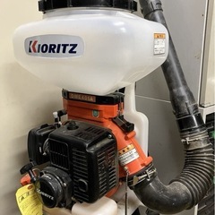 ［美品］KIORITZ DME401A 共立 背負動力散布機 動散 動噴 エンジン 背負式動力散布機 農業 引取可 動作未確認の画像