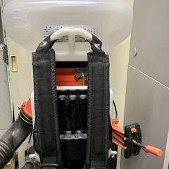 ［美品］KIORITZ DME401A 共立 背負動力散布機 動散 動噴 エンジン 背負式動力散布機 農業 引取可 動作未確認の画像