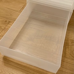 無印良品　ポリプロピレン収納ケース　の画像