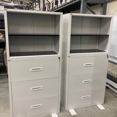 【OF-68】美品 ceha チェハ スチール書庫 ラテラルファ...