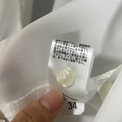 白シースルーシャツの画像